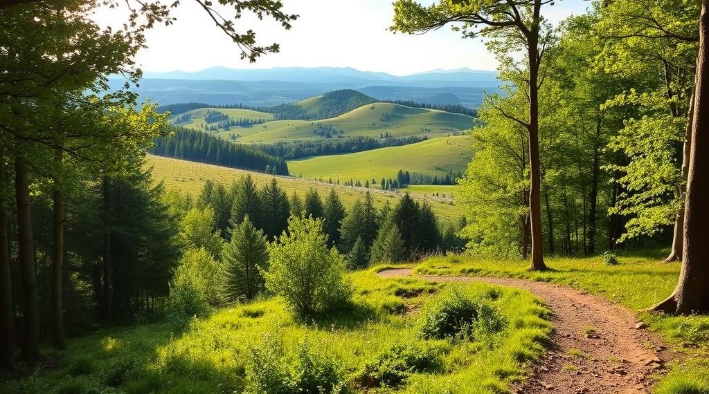 turystyka piesza nizinna