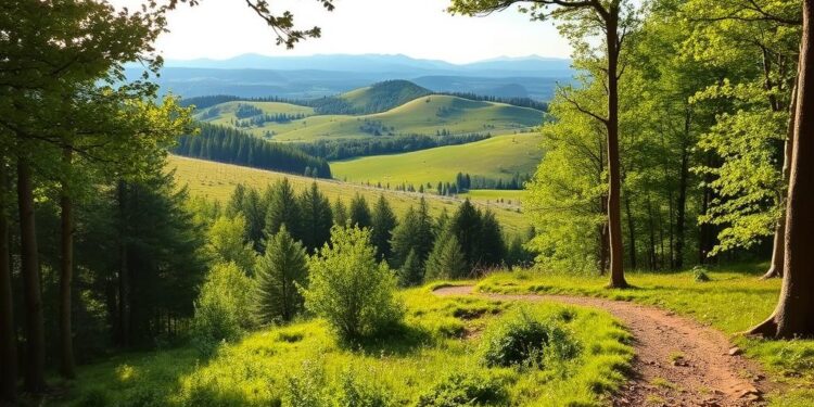 turystyka piesza nizinna